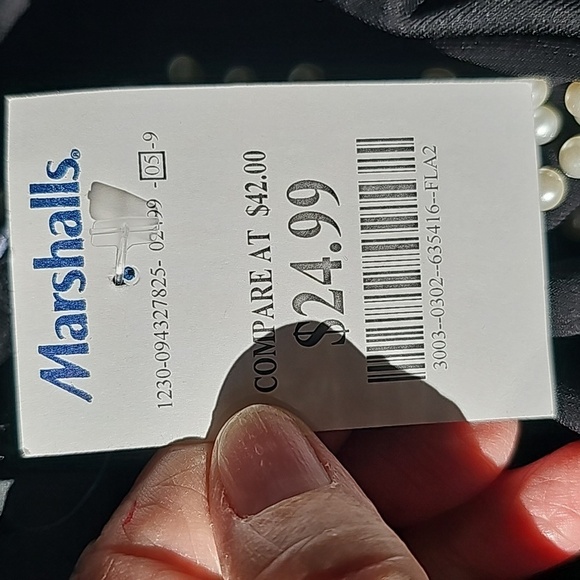 NIC AND‎ NASH, NWT, Black over lay. Pearl neck. Sleevless. WIMSIGOTH. Party - Picture 8 of 12